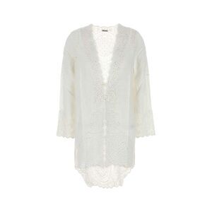 Bode Women White Linen Belvoir Blouse